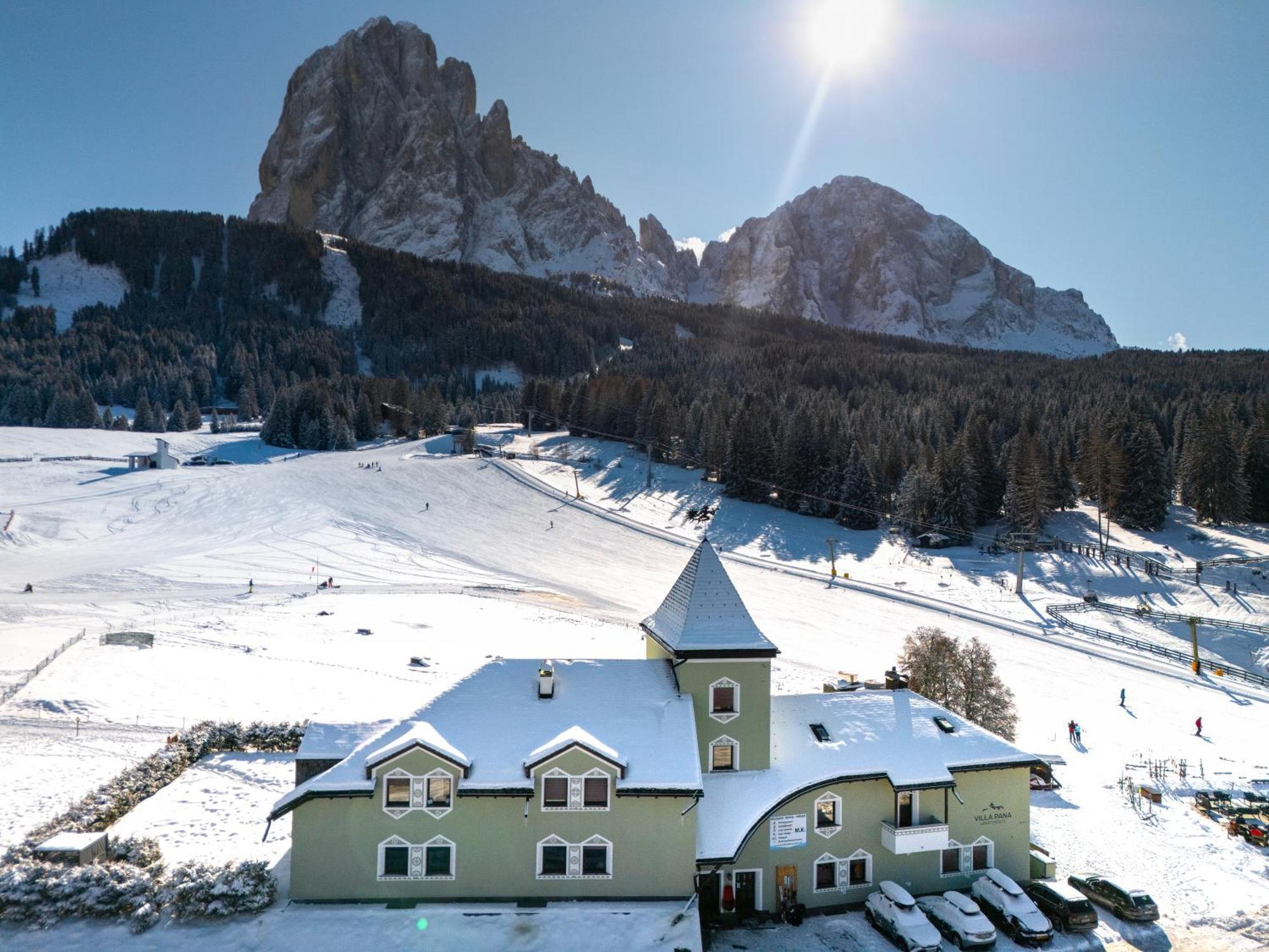 Villa Pana Santa Cristina Val Gardena Bagian luar foto
